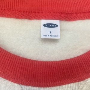 Old Navy fleece sweatshirt